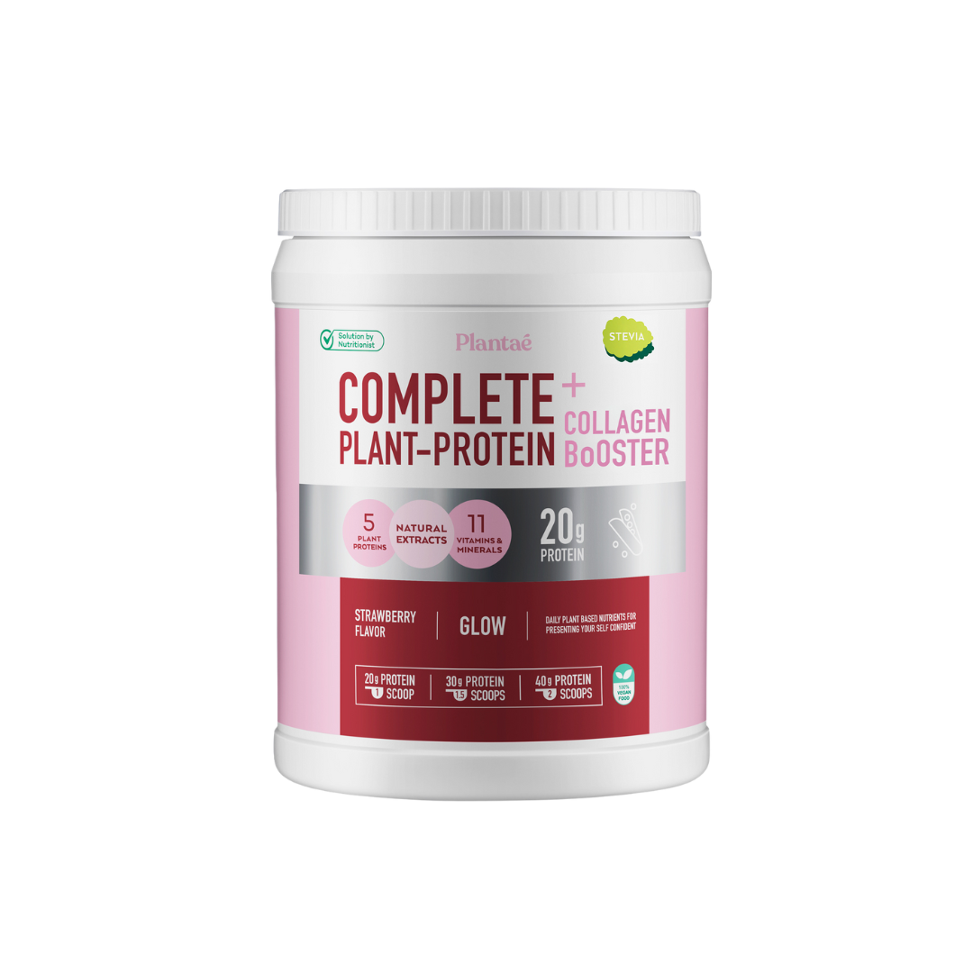 Plantae Complete Plant Protein + Collagen Booster: Strawberry 800g