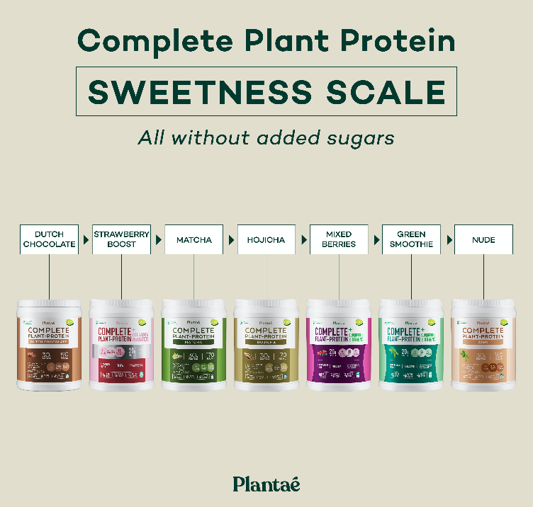 Plantae Complete Plant Protein Dutch Chocolate Travel Pack 8 Sachets